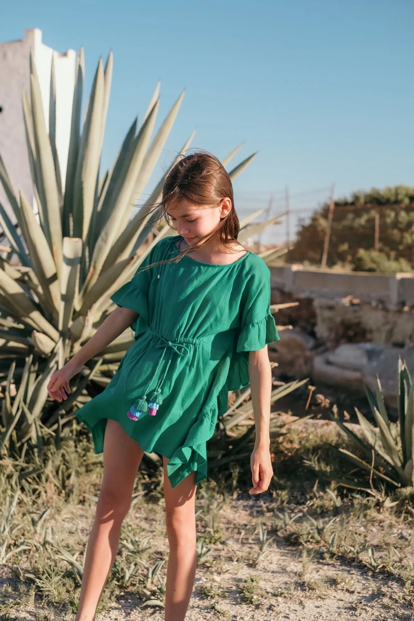 Caftan enfant fille
