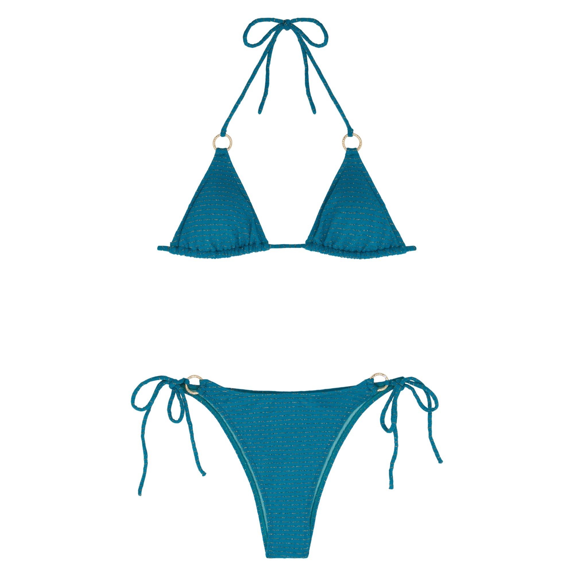 Bas de maillot, or-émeraude | COPACABANA