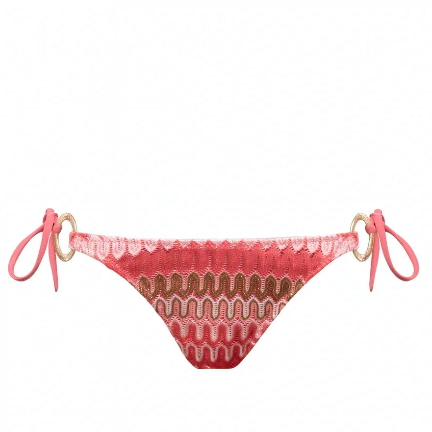 Bas de maillot de bain femme, crochet corail | SUNSET