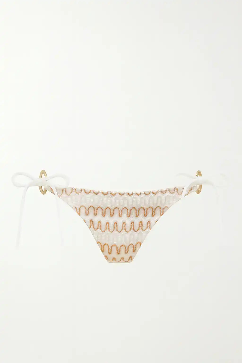 Bas de bikini femme, crochet blanc | SUNSET