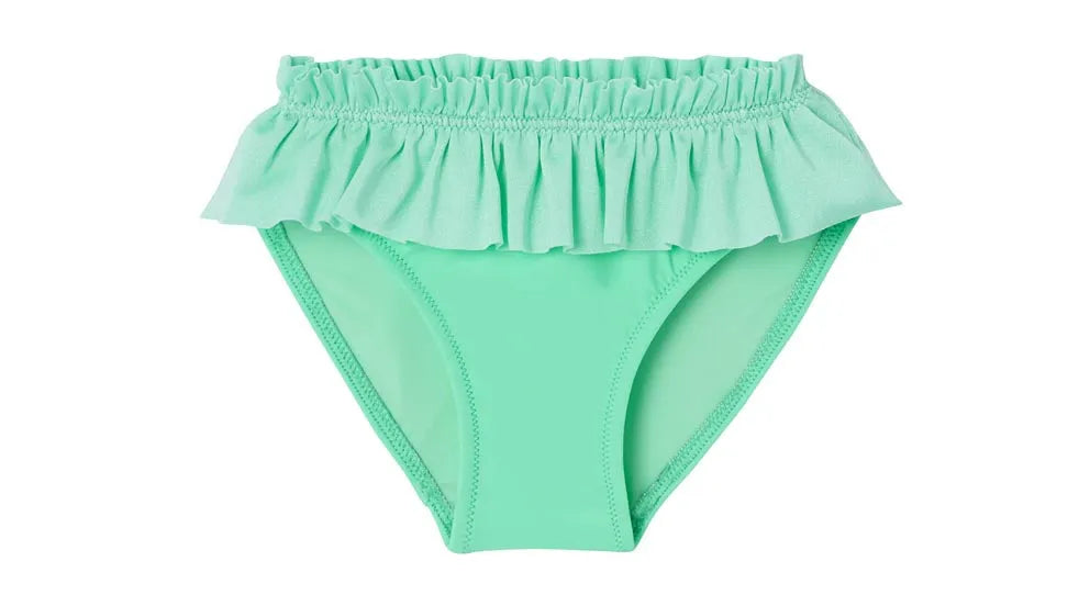 Culotte de bain bébé fille, anti UV, vert menthe| BORA BORA - Lison Paris