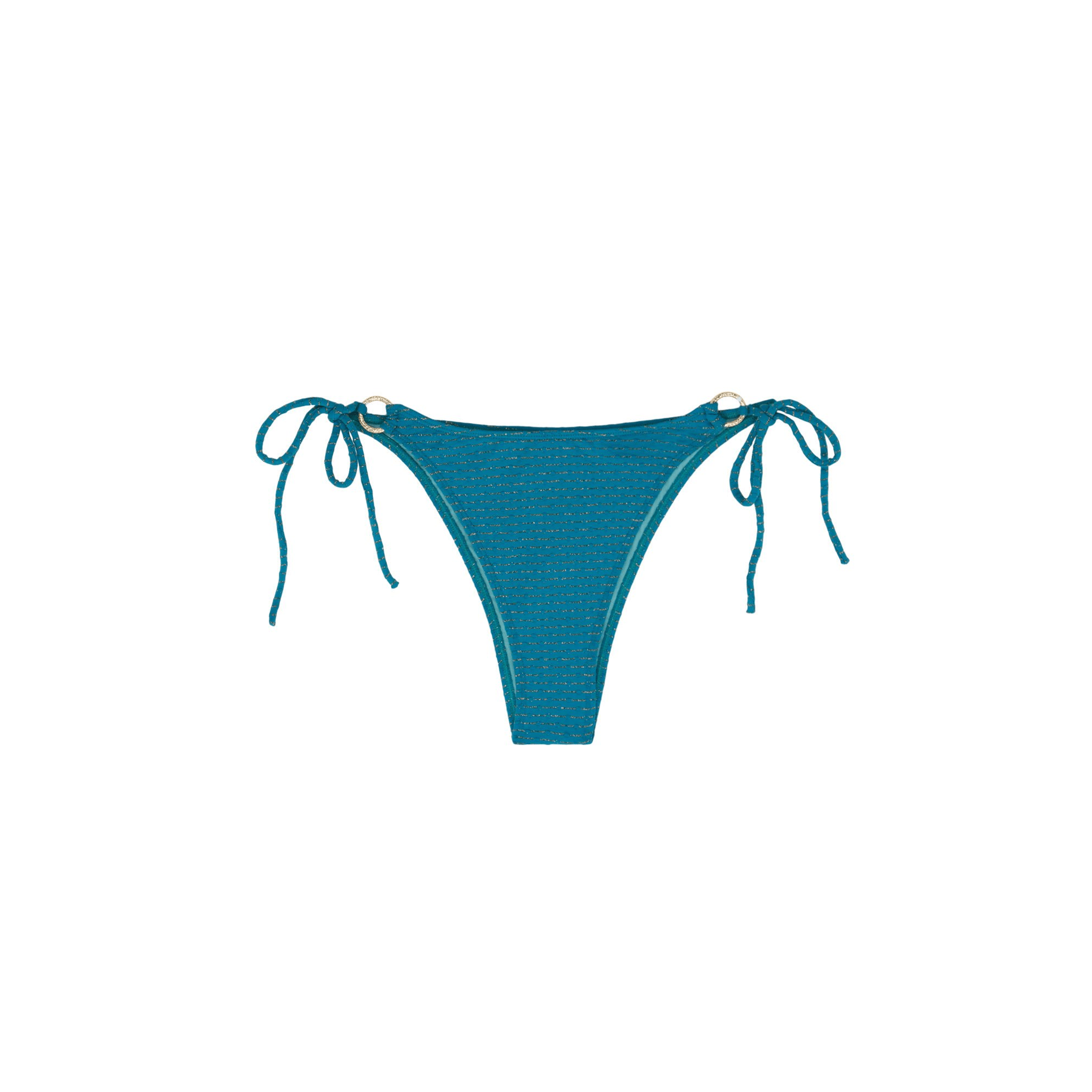 Bikini Panty, Gold & Emerald | COPACABANA