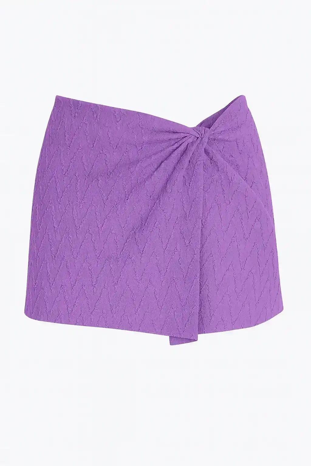 Knotted skirt, purple | MOJITO SKIRT