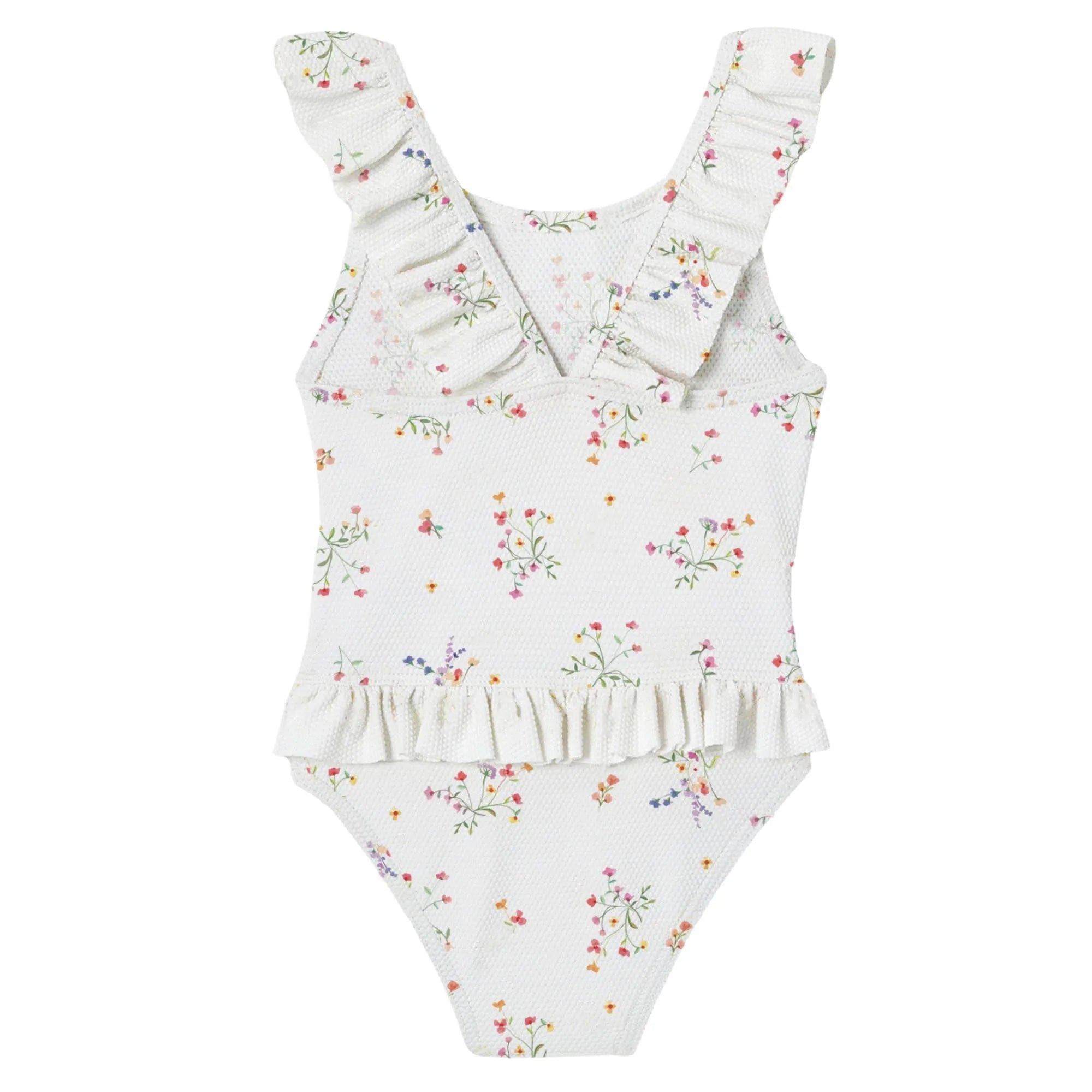 Maillot de bain 1 pièce bébé fille, imprimé fleuri | GIVERNY BEBE - Lison Paris