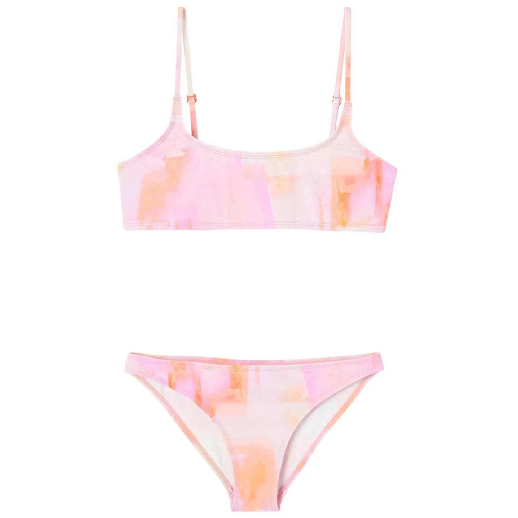 Maillot de bain deux pièces anti UV fille, imprimé | KOKOMO 2P - Lison Paris