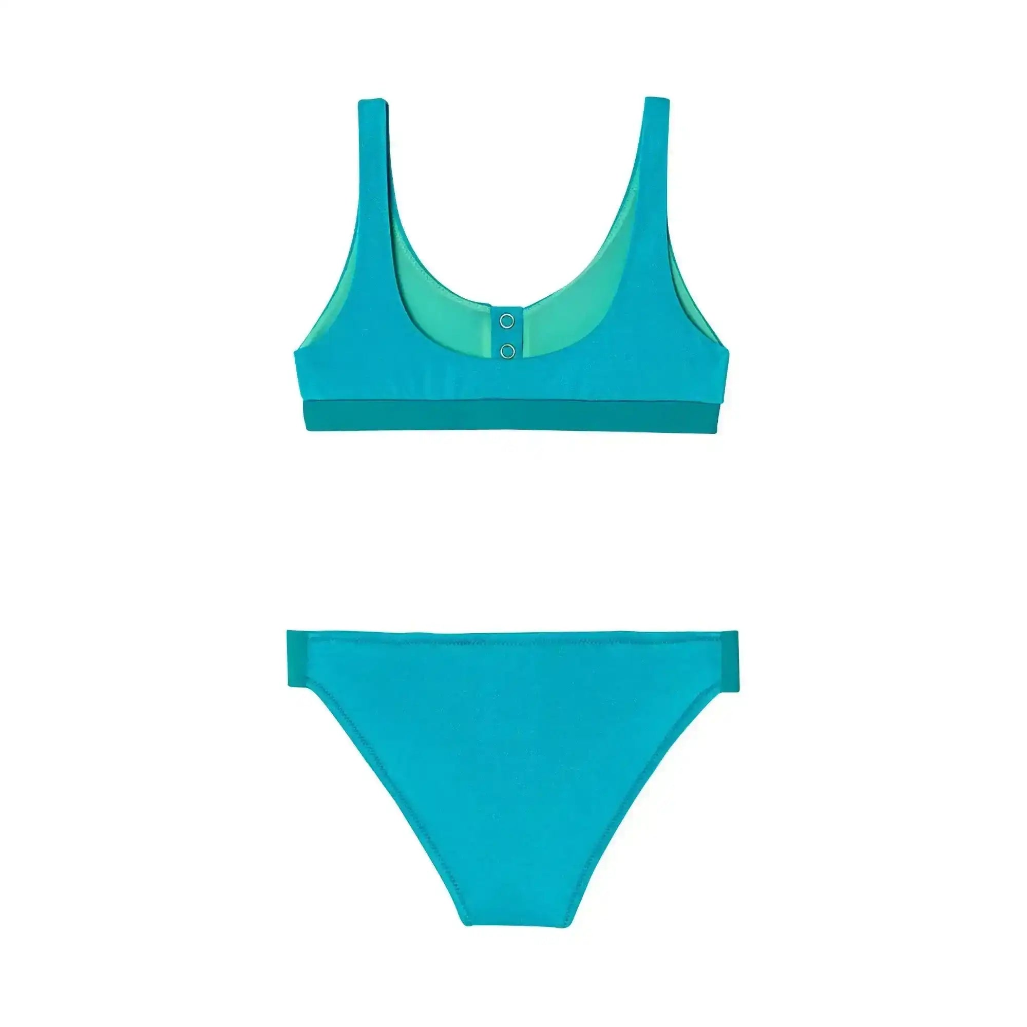 Maillot de bain deux pièces fille anti-uv, émeraude | ACAPULCO