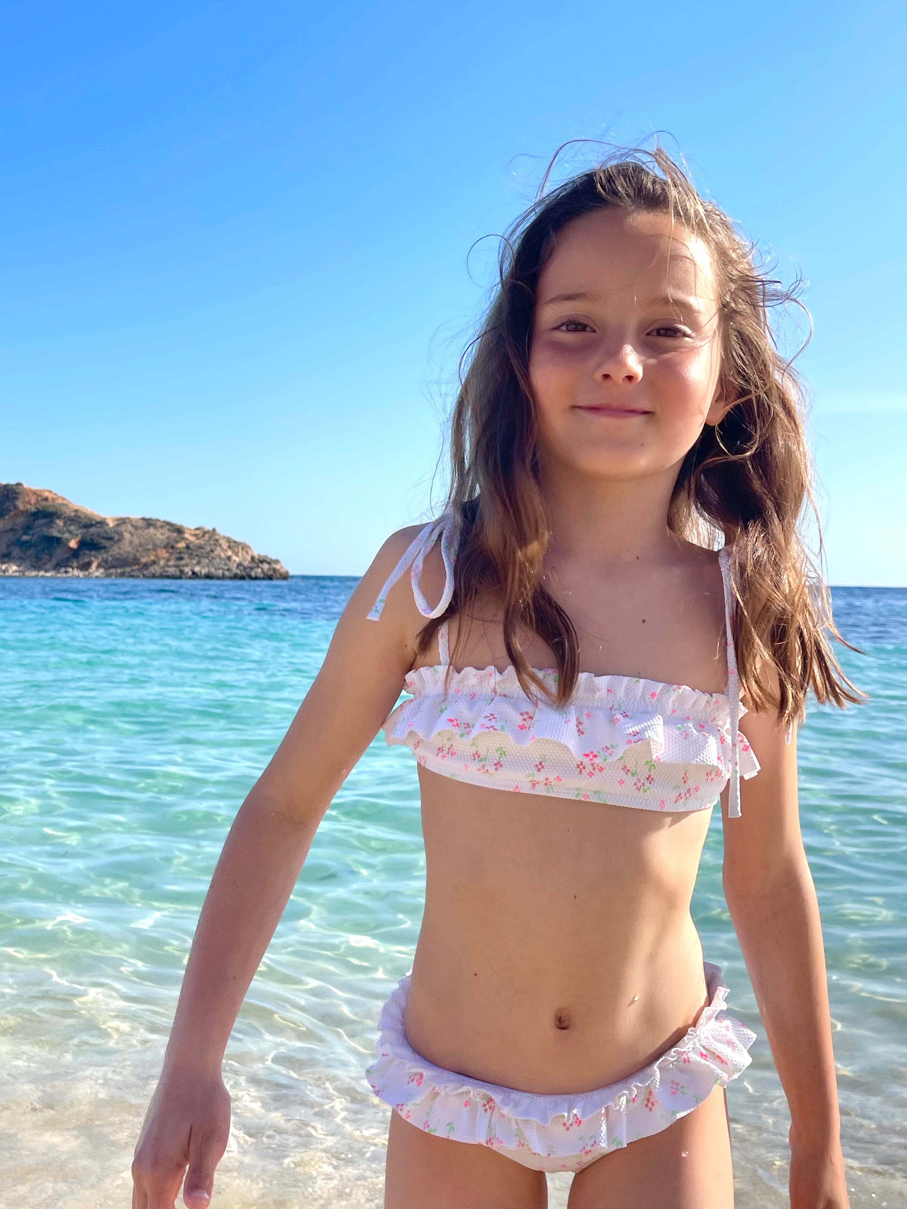 Maillot de bain deux pièces fille | SUZANNA 2P - Lison Paris