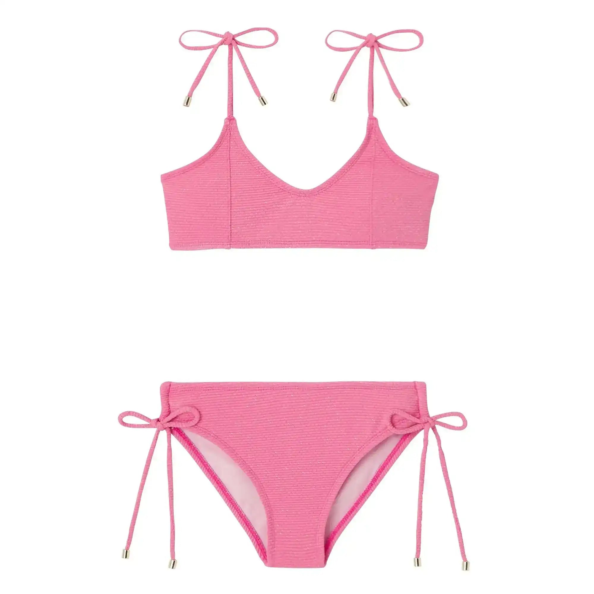 Girl's bikini pale pink/gold | BAHAMAS 2P