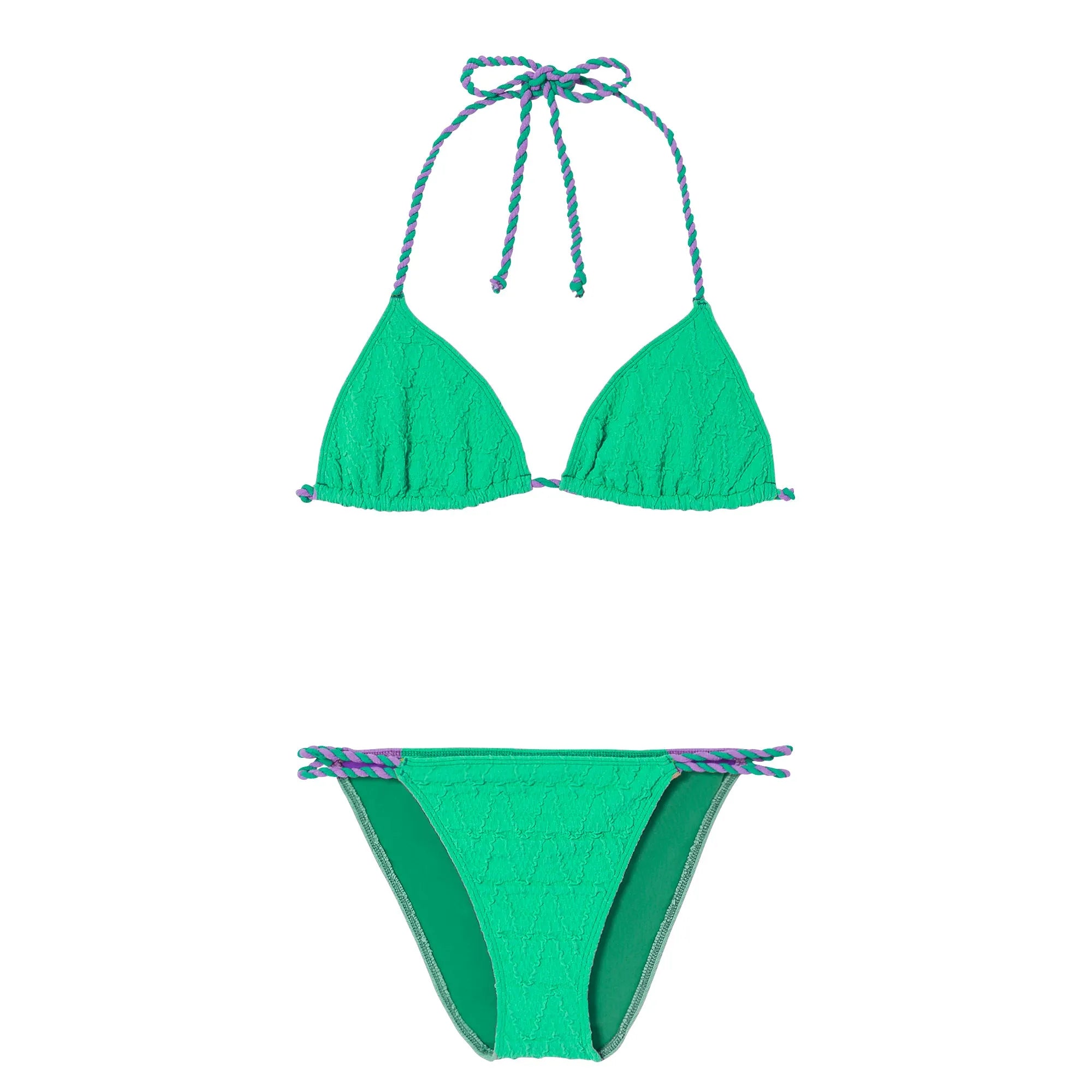 Maillot de bain deux pièces filles, vert | MOJITO 2P - Lison Paris