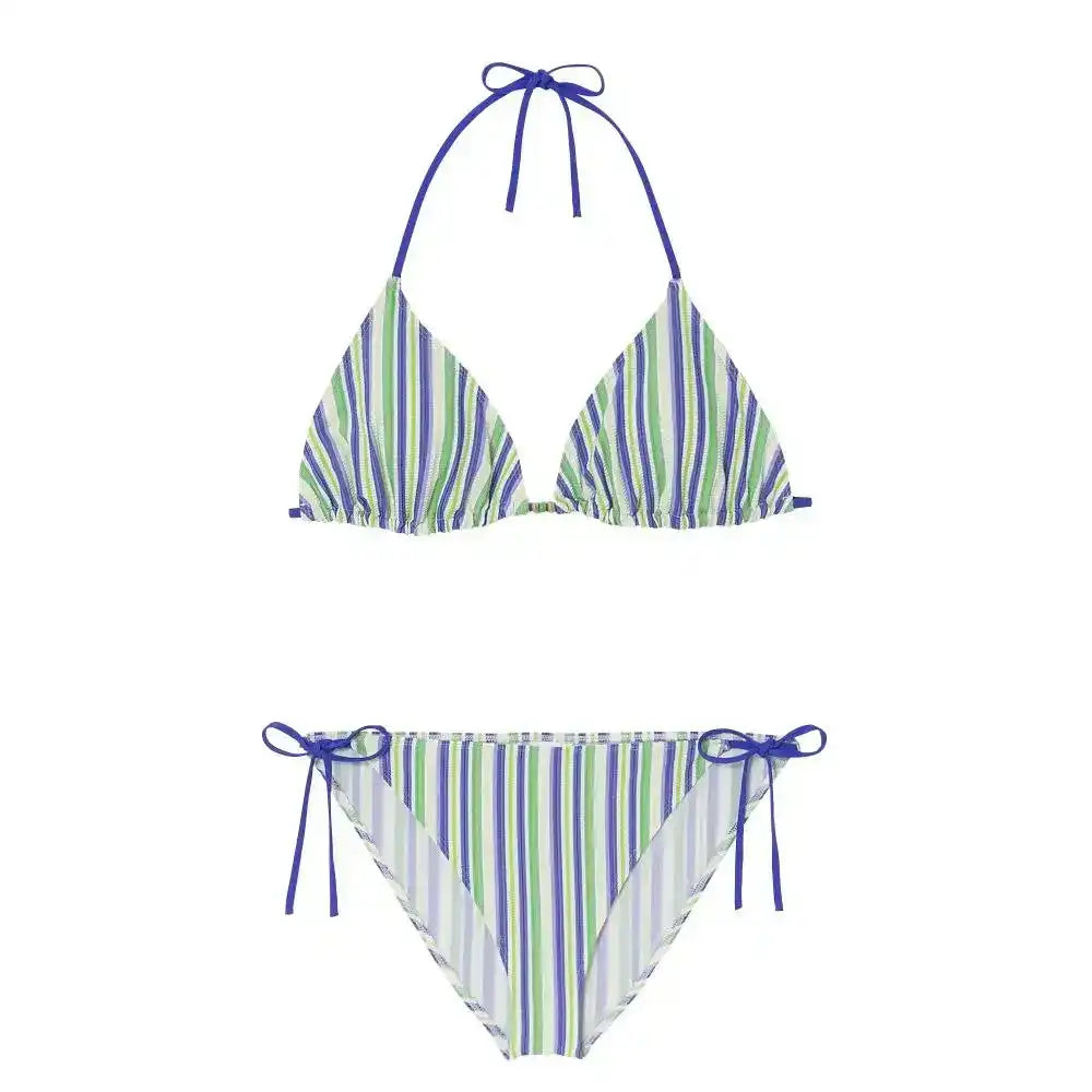 Girls' two-piece triangle swimsuit | ISCHIA 2P