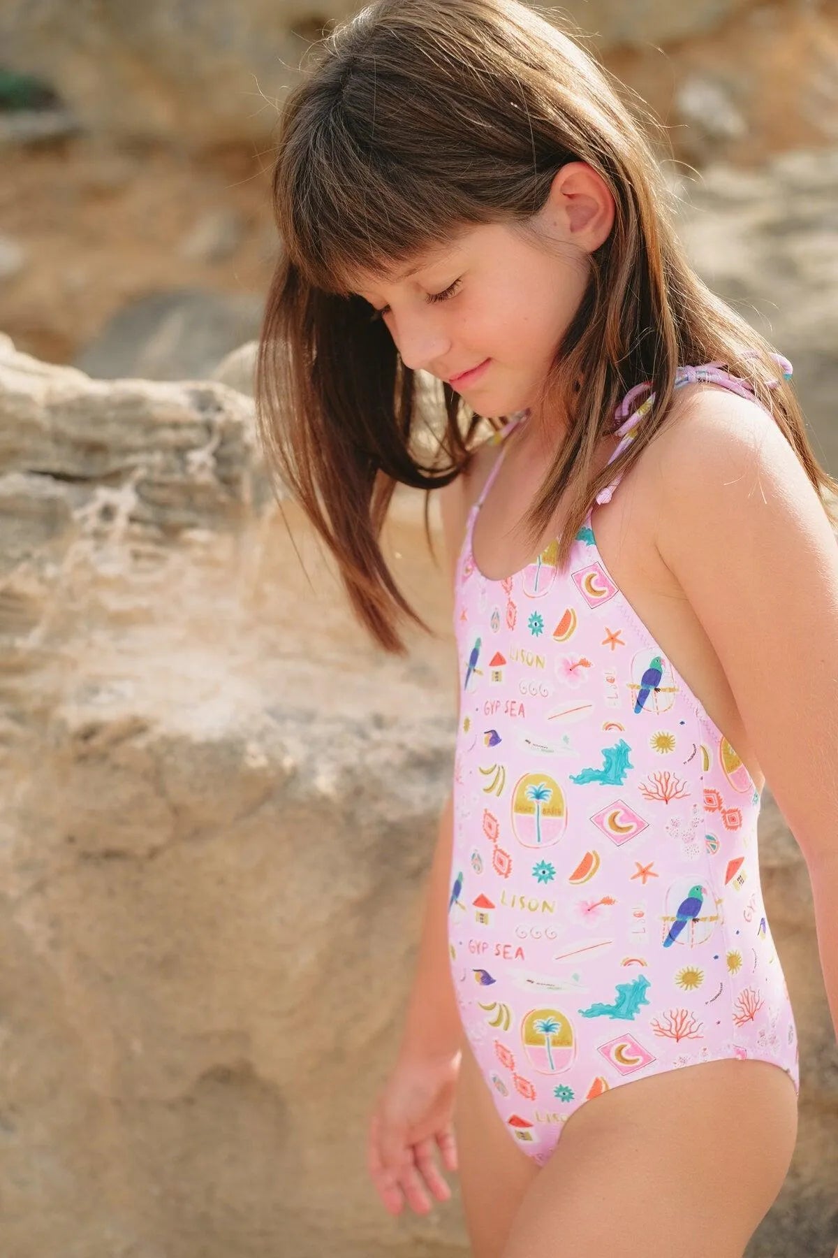 Maillot de bain une pièce fille Gyp'sea x Lison Paris | GYPSEA 1P - Lison Paris