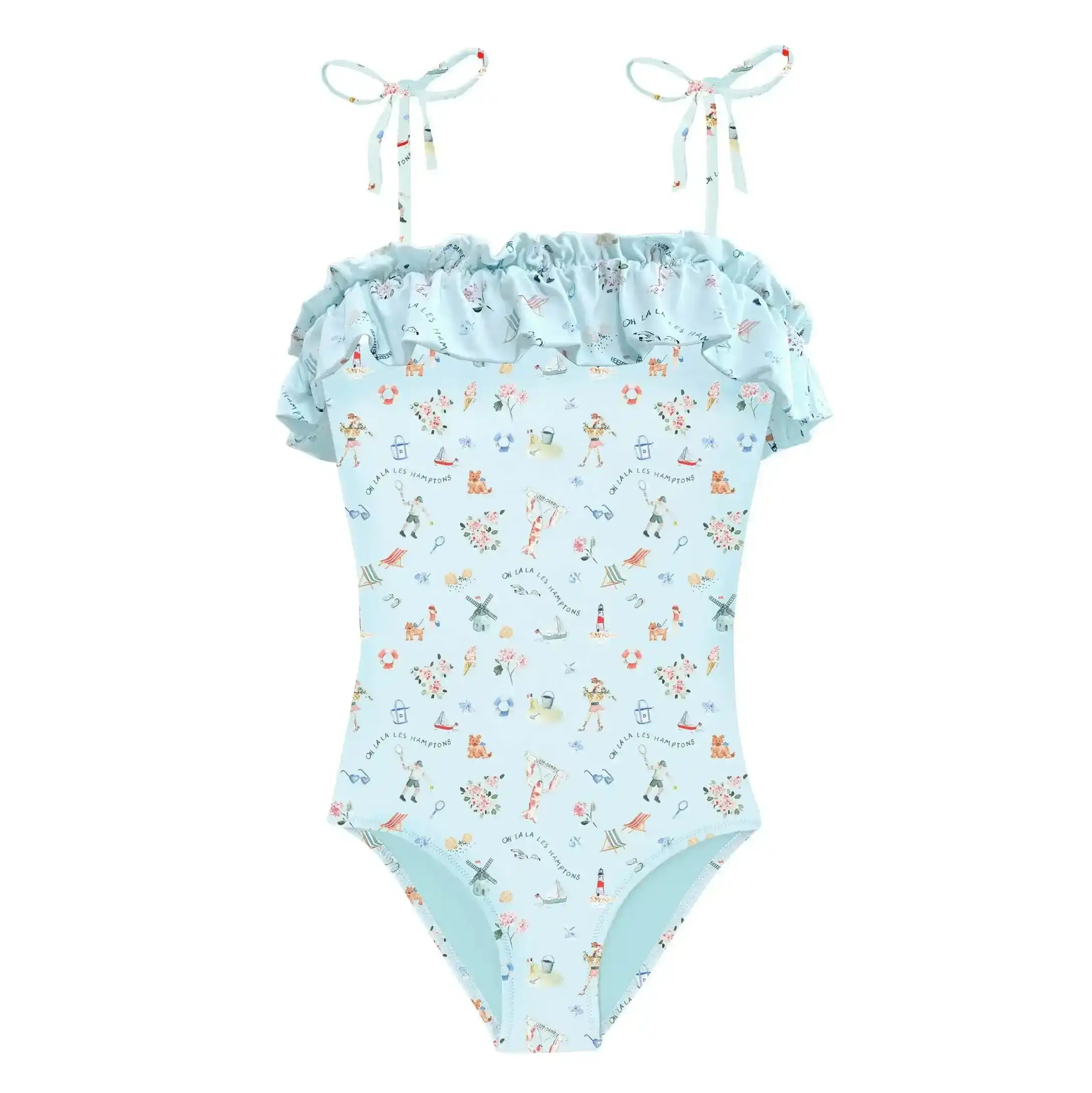 Girls' one-piece swimsuit, Lison Paris | DANRIE 1P
