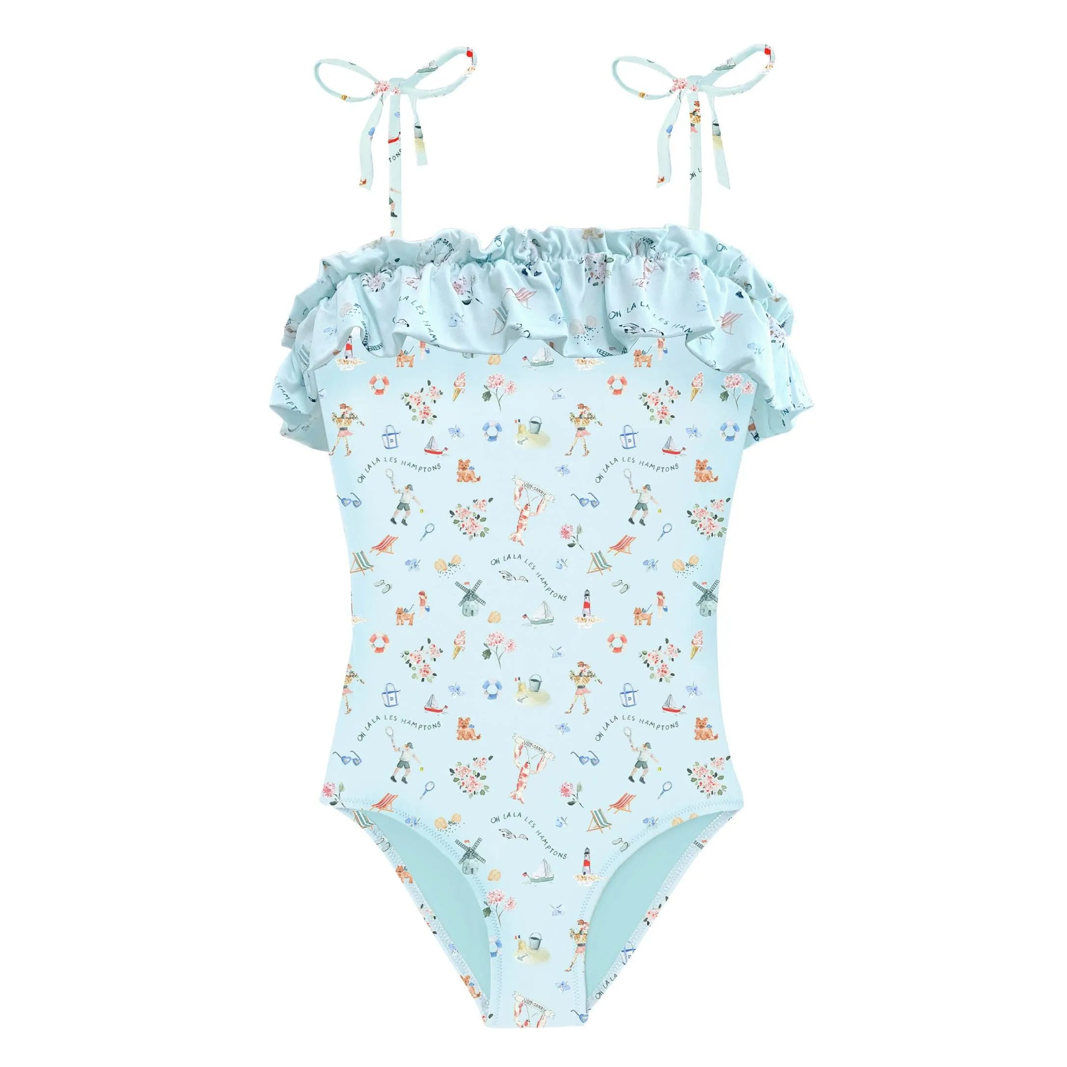 Maillot de bain une pièce fille, Lison Paris X Danrie | DANRIE 1P - Lison Paris