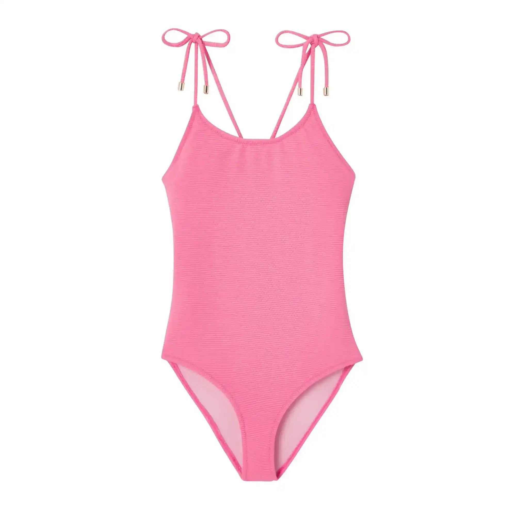 Girls' one-piece swimsuit, pink | BAHAMAS 1P