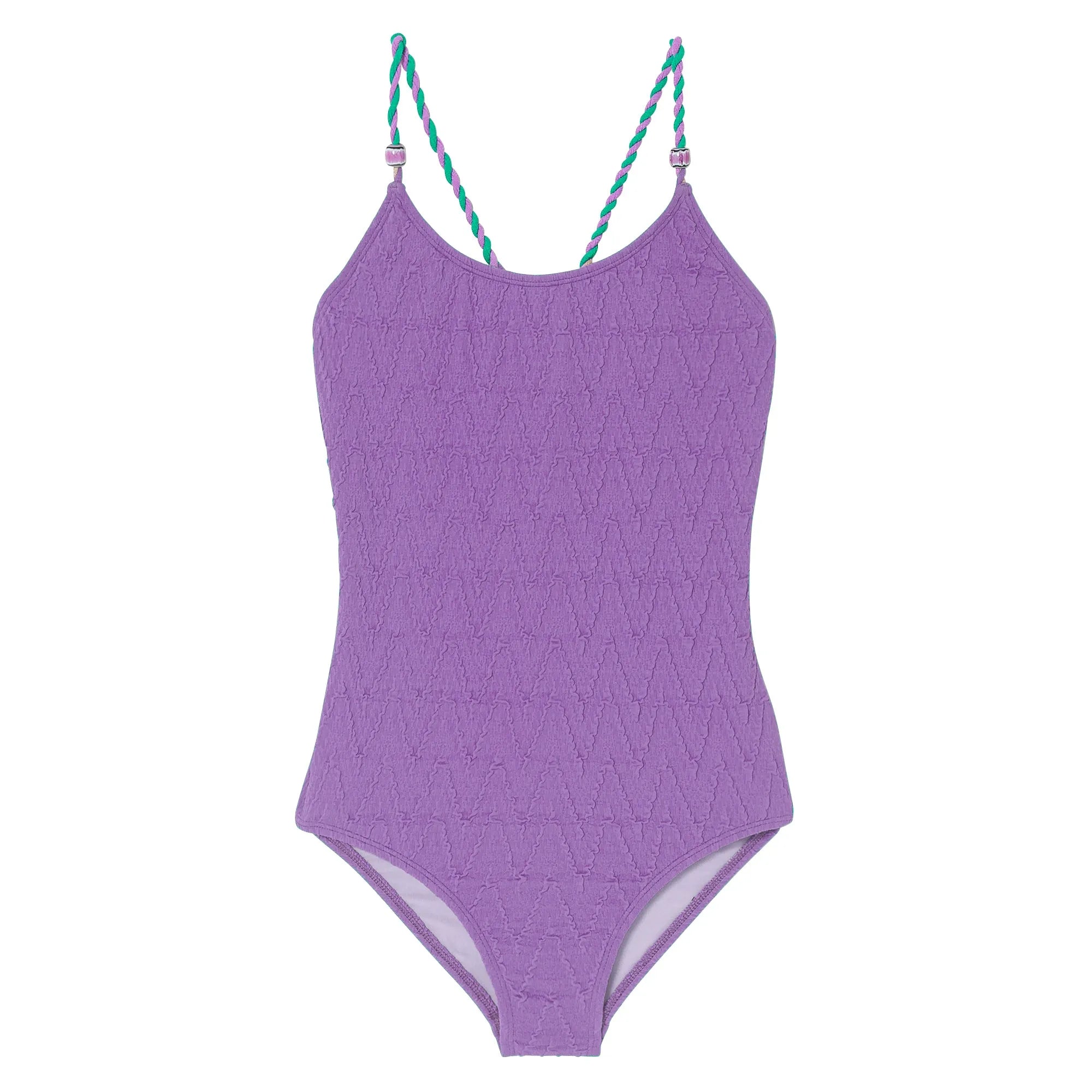 Maillot de bain une pièce filles, violet | MOJITO 1P - Lison Paris