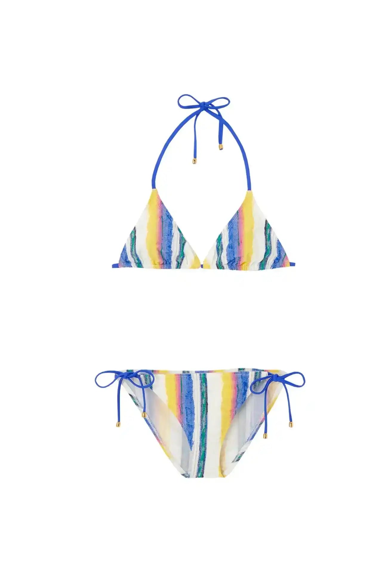 Bikini for girls, colored stripes | HAVANA 2P