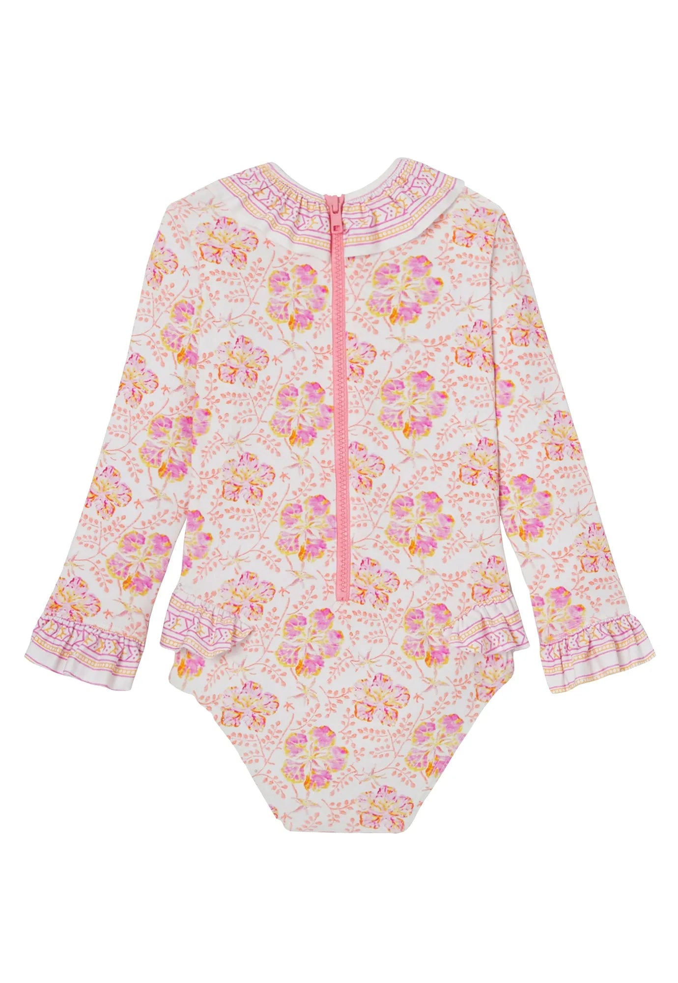 Maillot manches longues anti-uv fille, Lison Paris X Amaia | AMAIA BEBE - Lison Paris