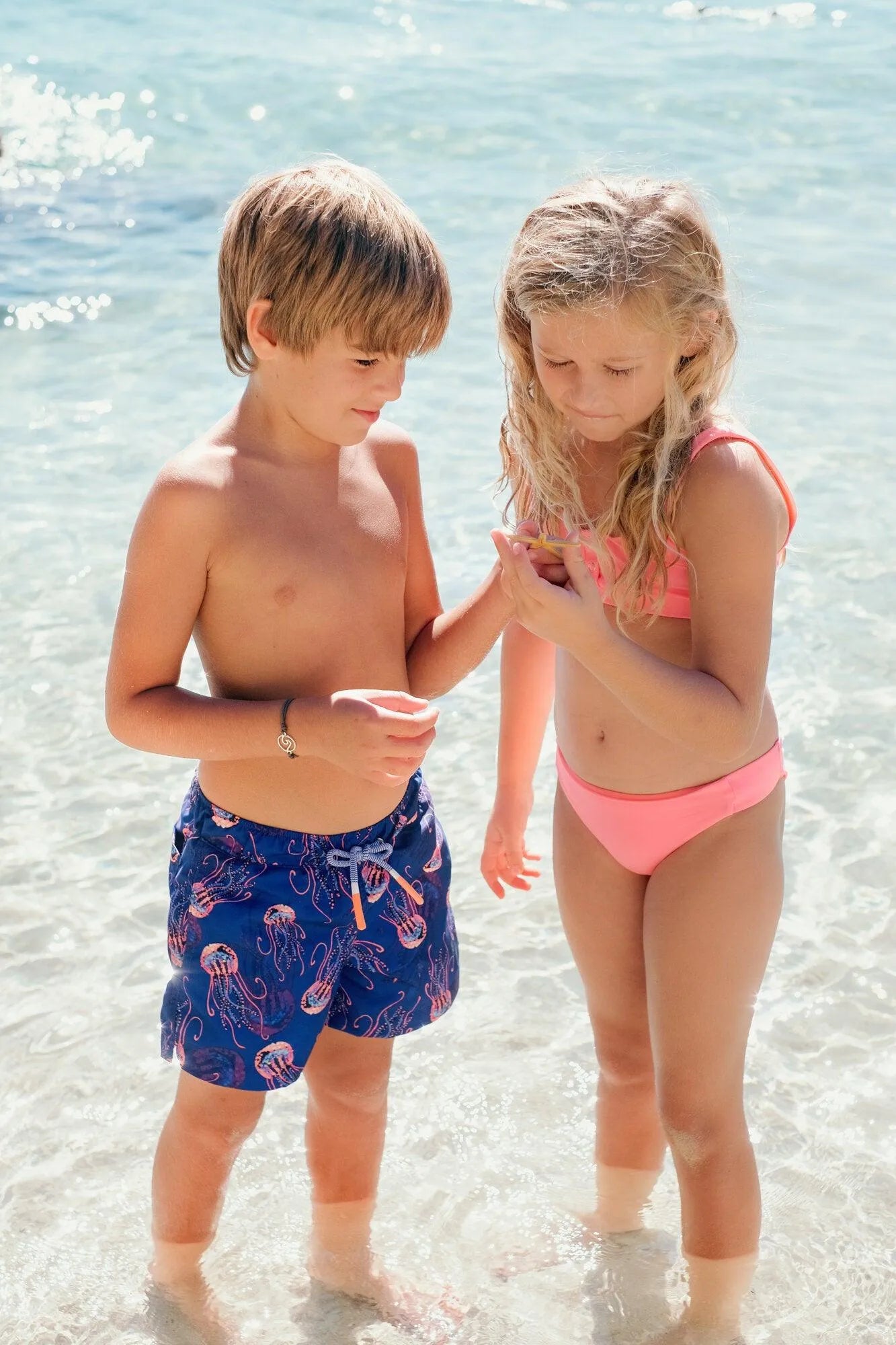 Short de bain garçon, motif méduse | JELLYFISH - Lison Paris