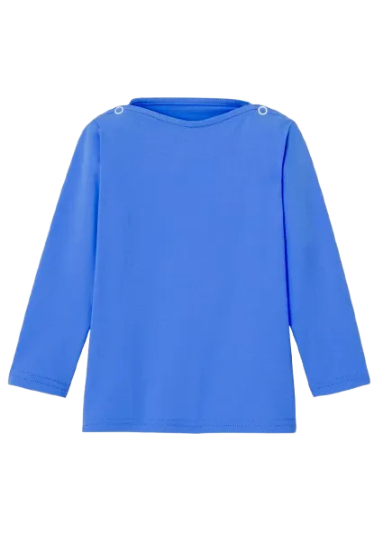 Tee-shirt garçon anti UV, bleu azur| BYRON - Lison Paris