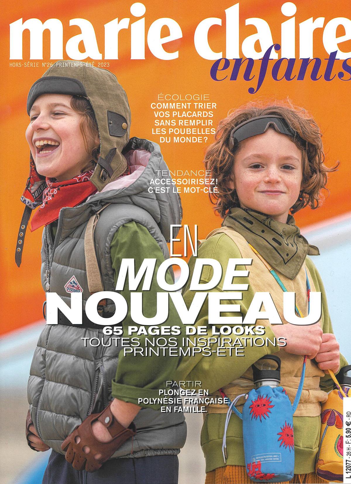 Article dans le magazine Marie Claire - Lison Paris