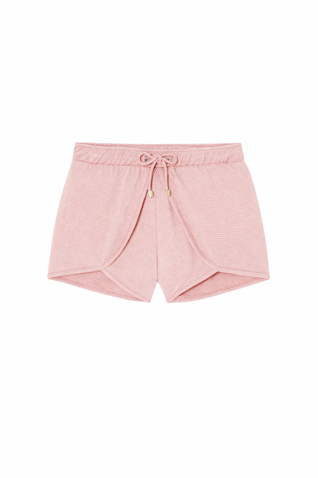 Girls' swim shorts, pale pink/gold | BAHAMAS SHORTS