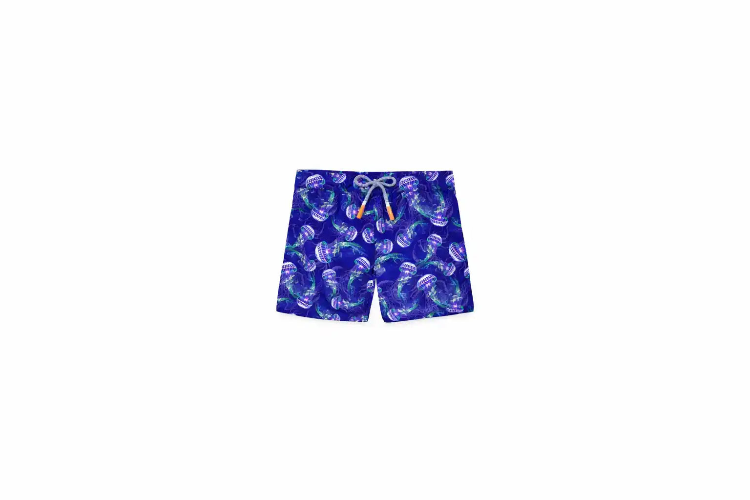 Short de bain garçon, imprimé bleu | JELLYFISH