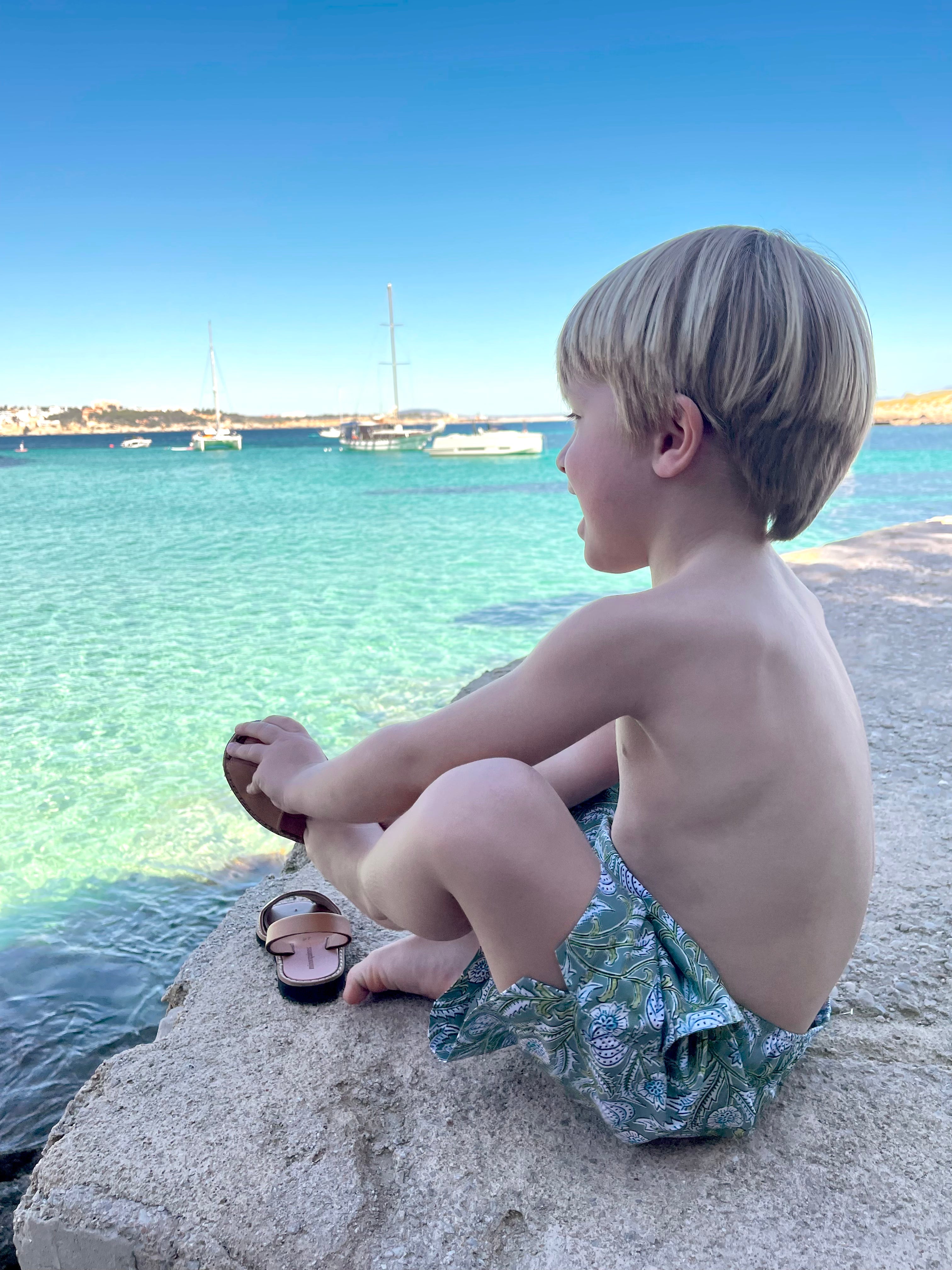 chausson bébé en cuir naturel | FRAILERA BABY - Lison Paris