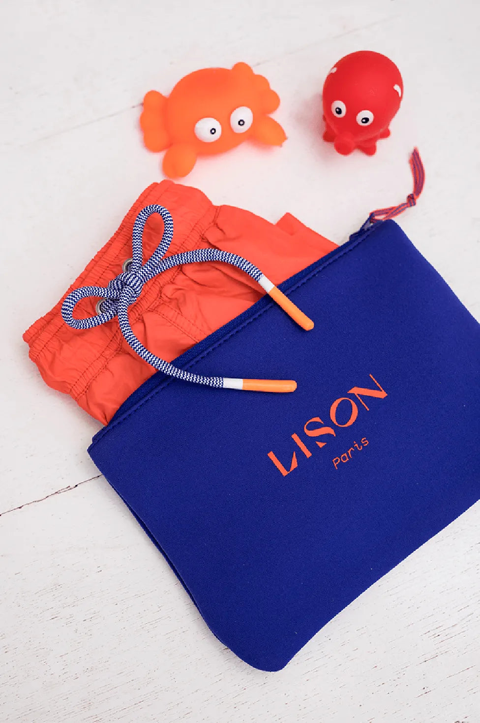 Combinaison manche courte garçon anti UV, jade | COMBI BYRON - Lison Paris