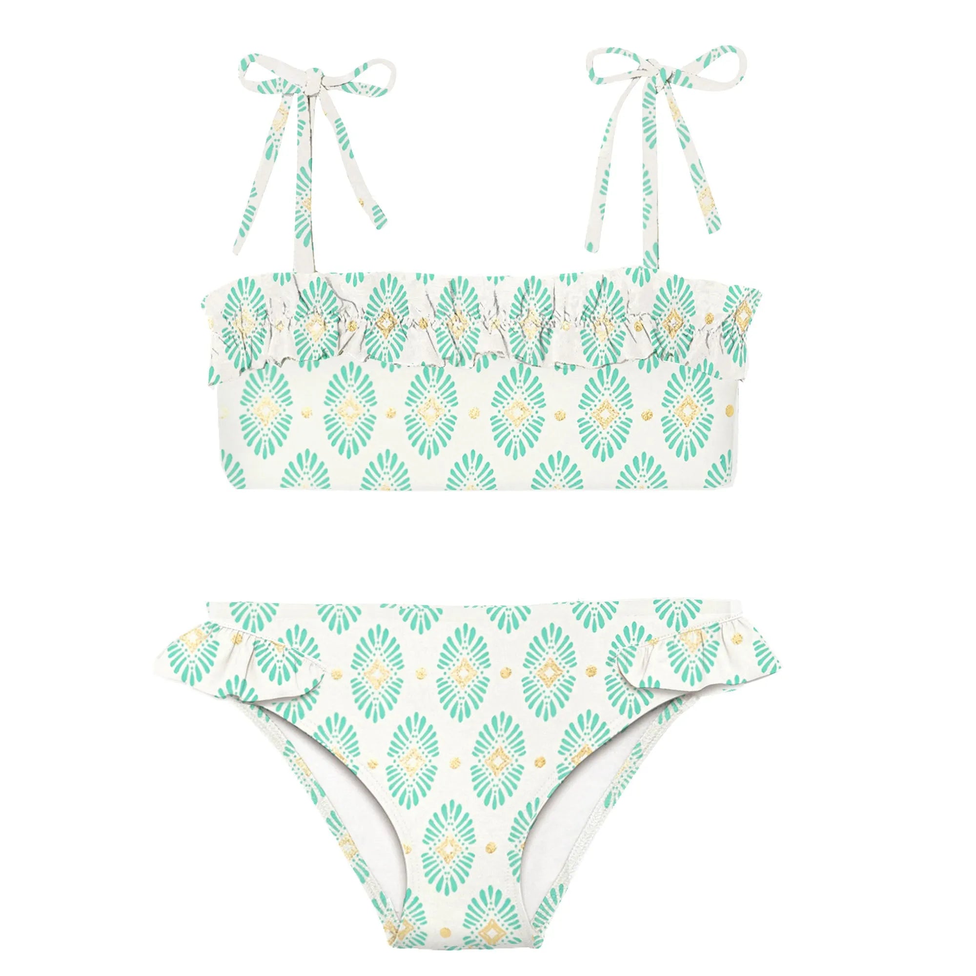 Maillot de bain deux pièces fille | PONDICHERY 2P - Lison Paris