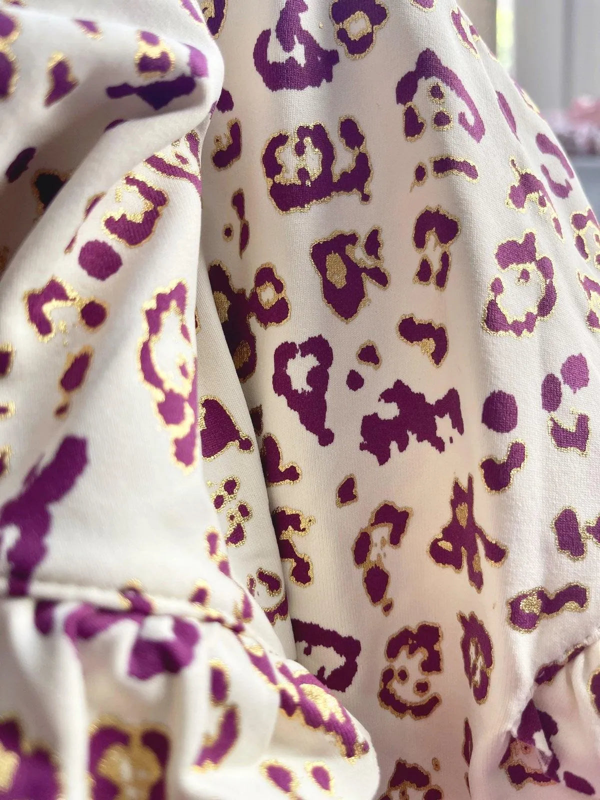 Maillot de bain manches longues bébé fille, léopard | SAVANNA - Lison Paris