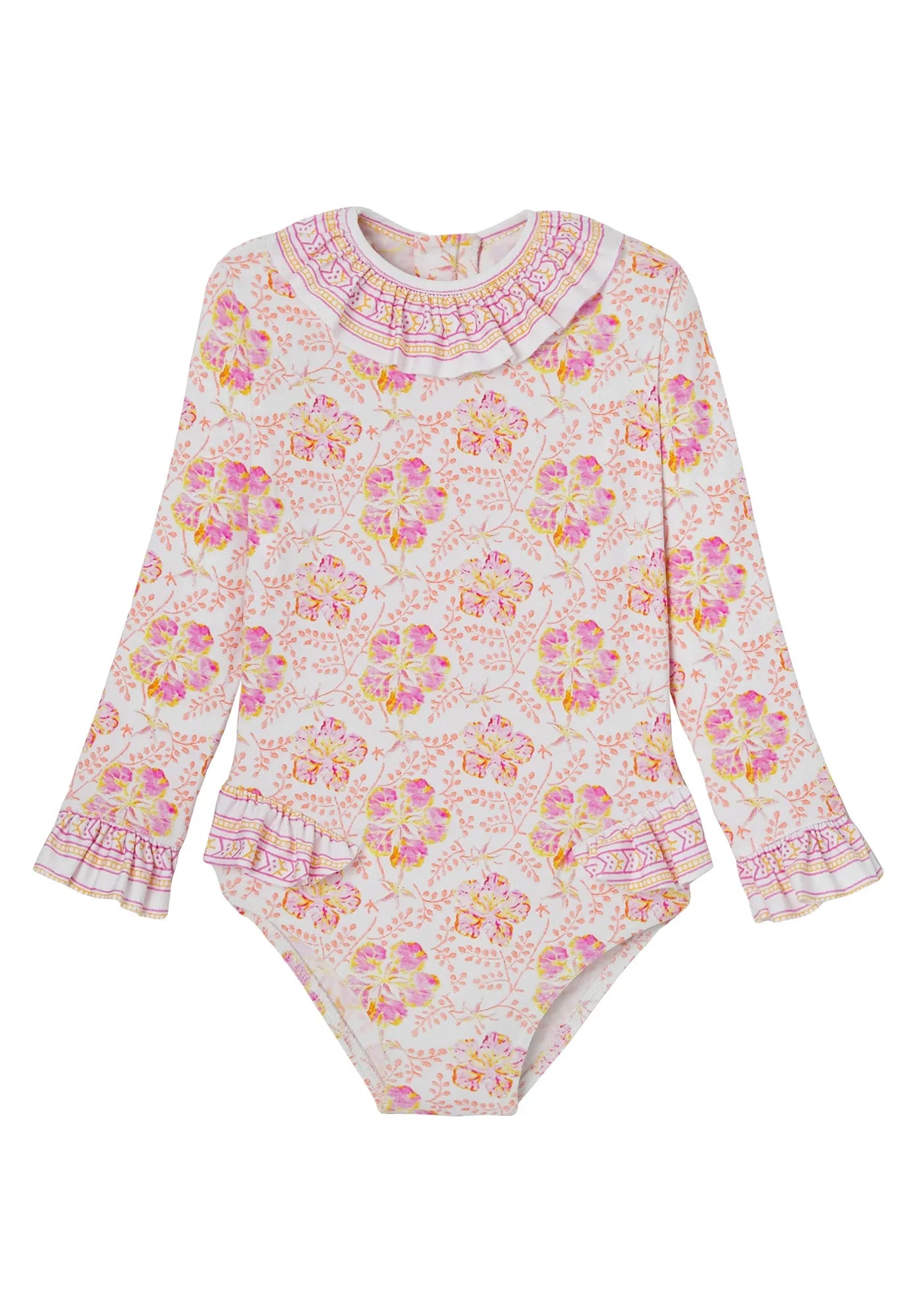 Maillot manches longues anti-uv fille, Lison Paris X Amaia | AMAIA BEBE - Lison Paris