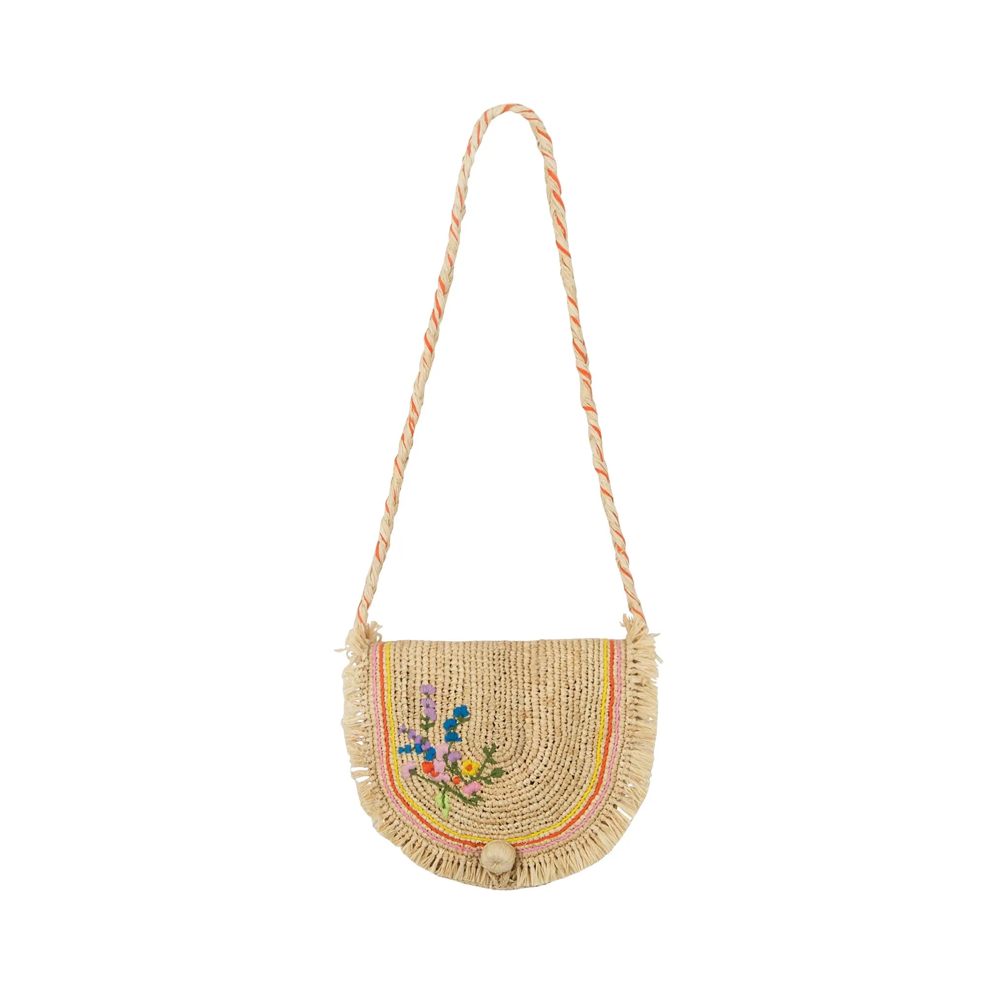 Sac à main fille, raphia | GIVERNY - Lison Paris